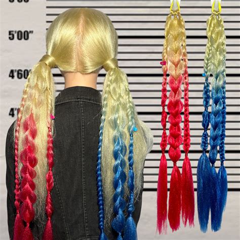 Harley Quinn Ponytail Set – Magic Manes Hair Extensions